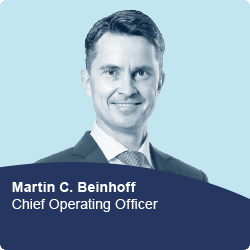 Martin C. Beinhoff, Chief Operating Officer