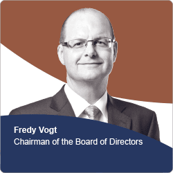 Fredy Vogt, Chairman of the Board of Directors